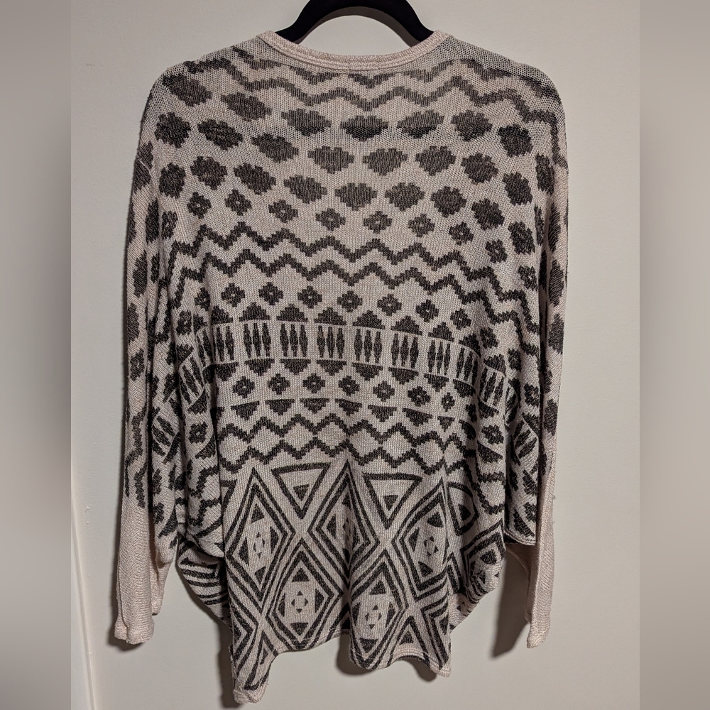 Knit Aztec Cardigan Small - Picture 2 of 3